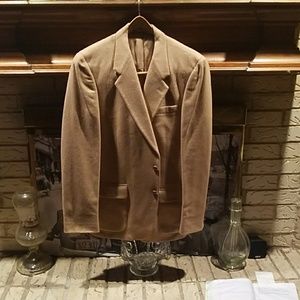 Tan Cashmere  Blazer
